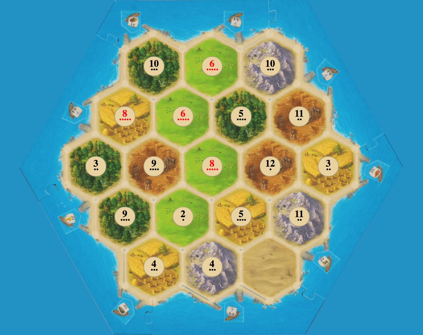 balanced catan board generator