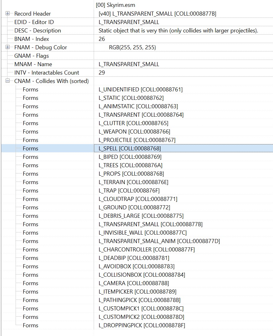 No debug color, so this doesn't show up with the <code>bShowMarkers=1</code> .ini tweak.